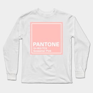 Pantone 13-1513 TCX Gossamer Pink Long Sleeve T-Shirt